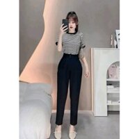 Quần học sinh, dáng baggy, chất vải tuyết mưa loại 1