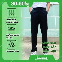 Quần học sinh màu đen Jadiny TDP026