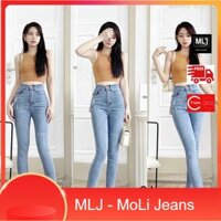 Quần jean 9 tấc BigSize lưng cao, co dãn mạnh, tu lai 4224 4223