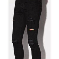 Quần Jean ARIMI LIKEAU 1:1 was rách destroy+vá da