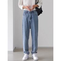 Quần jean baggy, jeans bò nam nữ ống suông ống rộng  Style Hàn Quốc 2021