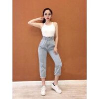 QUẦN JEAN BAGGY KÈM ĐAI