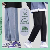 Quần jean baggy nam ống suông rộng quần bò nam vải jean cao cấp  JBGT