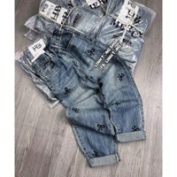 Quần Jean Baggy Nơ 55-85kg  ( Big Size Huỳnh Ngọc )