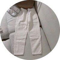 QUẦN JEAN BAGGY TRẮNG rách xuông