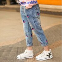 Quần jean bé gái