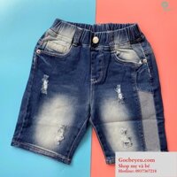 Quần jean bé trai cá tính (xanh đậm)