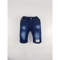 Quần jean bé trai, lửng, ngố, co giãn, mài đùi, xanh đậm, hiệu Fkids, size to 11t-18t, ri8 - no1trend_00112_XQ0013_sg1 �