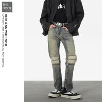 Quần Jean Biker Dáng Skinny Fit Có Zipper - 2024QB13