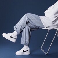 Quần jean bò baggy nam nữ ống suông rộng Unisex hàng Quảng Châu phong cách Hàn Quốc sành điệu style năm 2021 Vonesa