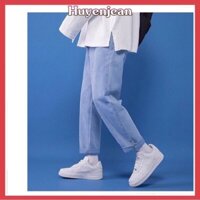 Quần jean bò baggy nam nữ ống suông rộng Unisex hàng Quảng Châu phong cách Hàn Quốc sành điệu style năm 2021 Vonesa