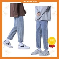Quần jean bò baggy nam ống suông rộng Unisex hàng Quảng Châu phong cách Hàn Quốc style hot JoJoJeans