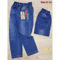 Quần jean dài nam bé trai tuổi Teen , jean co giãn thoải mái, form dáng đẹp ,size to 9t-14t(24-36kg) R210158M1_vk #top1v