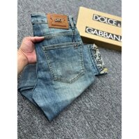 Quần Jean Dài Nam Cao Cấp D&G Mã Số_0221