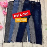 Quần jean dáng skinny màu xám