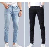 quần jean đen trơn skinny