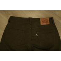 Quần jean denim 511 Levi's slim fit dark forest phong cách xanh rêu