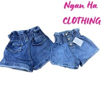 Quần Jean Đùi Bé Gái Size Đại Cá Tính
