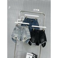 Quần jean đùi rách lòi túi đủ size kèm ảnh thật treo