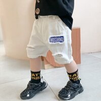 QUẦN JEAN ĐÙI TRẮNG CHO BÉ