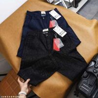 Quần Jean Fapas Form Crop Fit Here, chát vải denim có độ dày vừa phải, co dãn, phom dài đến mắc cá