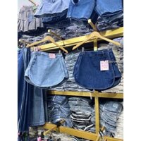 Quần jean giả váy kiểu mới hàng đẹp (hình chụp thật)