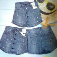 Quần jean giả váy