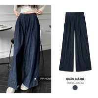 Quần jean giấy ống suông rộng dáng đứng phom rộng 168.Fashion Quangiabo064/P6K4