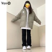 Quần jean hẹp màu đen dành cho nữ kiểu Hàn Quốc eo cao giảm béo và co giãn thẳng Quần thuốc lá ống rộng phù hợp