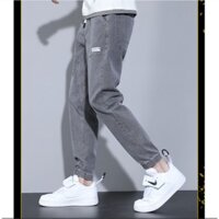 Quần jean Jogger bó gấu lưng chun màu xanh đen xám 752 911 709 unisex nam nữ chuyensiluxury
