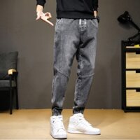 Quần Jean Jogger nam, quần bò cạp chun bo gấu, chất đẹp mặc thoải mái, 3 màu, đủ size 42-85kg