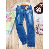 quần jean khóa kéo khuy cài cho bé trai 28-35kg.