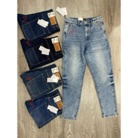 Quần jean Lee duw xịn túi hộp trẻ trung có mài nhiều màu