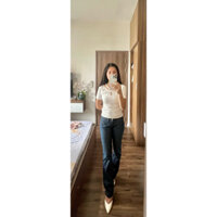 Quần jean Levis xanh lưng thấp size S