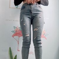 Quần Jean lưng cao