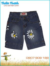 Quần Jean lửng Levis cho  bé gái