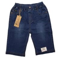 Quần jean lửng nhăn đùi, mài , màu xanh đậm , size 25t-29t(cho bé từ 45-70kg) - top1trend_00009_9149-M1