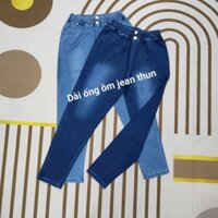 Quần jean lưng thun dài ống ôm M.047