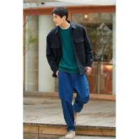 Quần jean mềm UNI lưng thun form relaxed