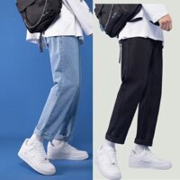Quần jean nam Baggy ống rộng.Quần Jean Nam Hàn Quốc 2022 (40-70kg) mẫu mới