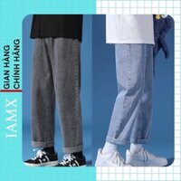 Quần jean nam baggy phom xuông, rộng hottrend 2022