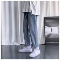 Quan jean nam Baggy rách gấu Style hàn quốc 2021