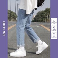 Quần jean nam baggy rách gấu RG-01 Style hàn quốc 2025