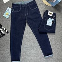 Quần jean nam basic cao cấp HaGa MÃ 6011 chất jean bò co dãn, cực bền màu form ôm chuẩn skinny