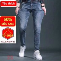 Quần Jean Nam Chất Bò VNXK Co Dãn ms46 🔷 Phong Cách 🔷 Mẫu Mới Hot Trend TD_Shop sỉ