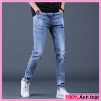 Quần jean nam chất bò VNXK vải co giãn không phai màu Vakado