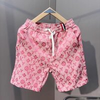 Quần jean nam Cotton in hình mùa xuân mùa hè 2025 Quần năm điểm hợp thời trang Quần short nam thẳng Âu [Hàng có sẵn]