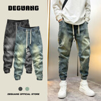 Quần Jean Nam Dáng Jogger Quần Bò Cạp Chun Chất Jean Co Giãn Mặc Đi Làm Đi Chơi Thoải Mái [BGJ-086]