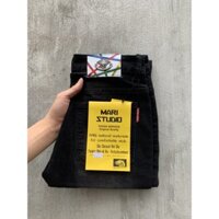 Quần Jean Nam Đen Mài hott