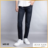 quần jean nam đen trơn  chất bò cao cấp co dãn 4 chiều đẹp form skinny JM82 jean nam store